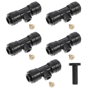 HORIALENCE 1 Set Garden Watering Copper Hose Sprayer for Gardeners
