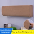 thumbnail image 3 of Manunclaims Hanger Cover All-Inclusive High Elasticity Knitted Dust-proof Convenient Cleaning Air Conditioner Protector Household Products, 3 of 8