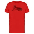 thumbnail image 1 of Lovely Amazing Tiger Sketch Tee Men's -Image by Shutterstock, 1 of 2
