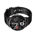 thumbnail image 4 of Reloj inteligente para hombres y mujeres, notificación meteorológica, reloj inteligente para deportes y trabajo negro perfke Reloj inteligente, 4 of 9