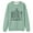 Light Green, variant on Arlun Hockey Mom Sweatshirts Womens Game Day Sweatshirts Ice Hockey Letter Graphic Printed Pullovers Crewneck Long Sleeve Hoodless Tops Hockey Lover Gifts Pink XL