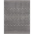 thumbnail image 2 of Nourison Royal Moroccan Moroccan Charcoal/Ivory 8'6" x 12' Area Rug, (9x12), 2 of 8