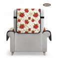 thumbnail image 7 of Yuyamidu Poinsettia Small Recliner Chair Covers with Pockets Washable Reclining Chair Cover for Living Room Thicken Recliner Slipcovers Soft Furniture Protector Gift for Holiday, 7 of 7