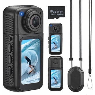 Dragon Touch Vision 3 Pro Action Camera,16MP 4K/60FPS 100ft