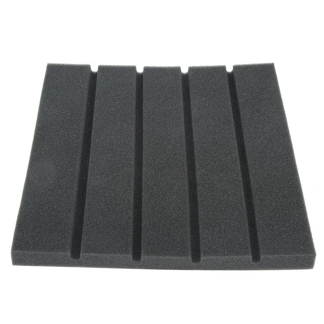 Polyurethane Soundproofing Foam, Reflection And Absorption Acoustic Panel, 6Pcs 25x25x2cm Soundproofing For Studio Audiovisual