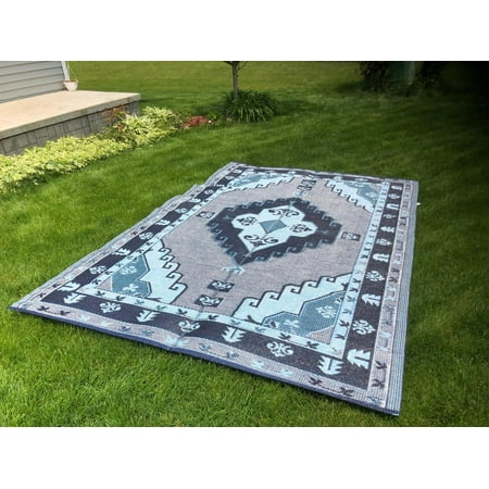 straw rug plastic mat x9 reversible rv patio camping indoor outdoor beach walmart
