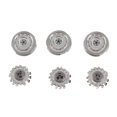 thumbnail image 1 of 3PCS Electric Shaving Refills Metal Round Head Shaving Refill Replacement for SH90 52 S7000 S9000, 1 of 4