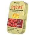 thumbnail image 4 of Golden Throat Lozenge Herbal Supplement (Hawthorn Flavor) 12 Lozenges, 4 of 5