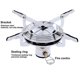 thumbnail image 4 of Al aire libre Ing Cam Burner Bbq Picnic Menos Acero Mini Hi Disco Tipo Horno, 4 of 5