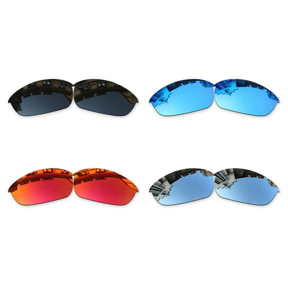Vonxyz 4 Pack Polarized Replacement Lenses for Oakley Half Jacket Sunglasses