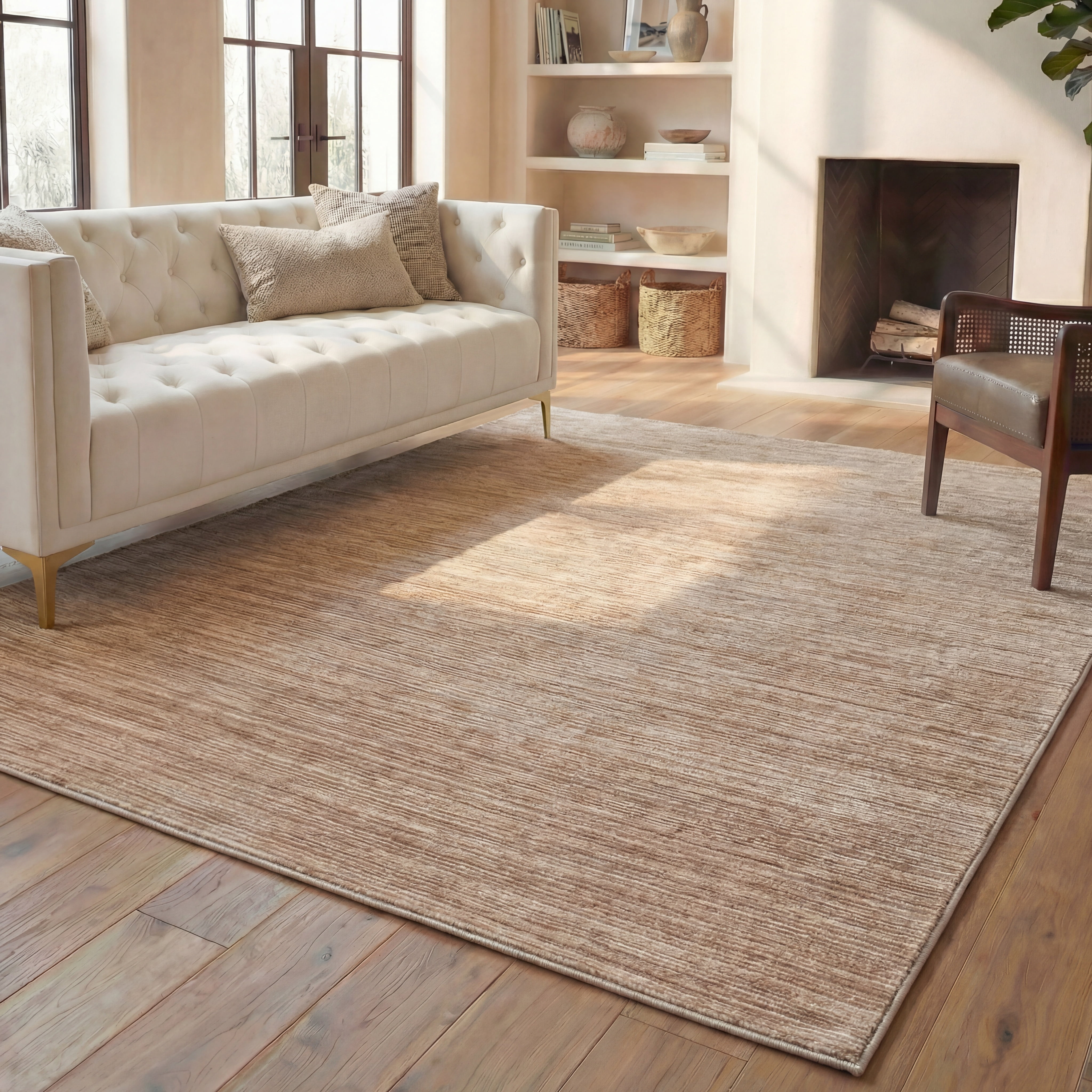 Safavieh Vision Adrasteia Distressed Area Rug, Light Brown, 6' x 8'