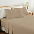 thumbnail image 2 of Kingrest 100% Algodón Juego de Sábanas de 4 Piezas para Cama Queen Size, Bolsillos Extra Profundos para 40cm, Ultra Suave y Transpirable, 2 of 9