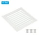 thumbnail image 3 of Ventilación de gablete de aluminio Uxcell 8"x8", cubierta de salida de pared exterior, rejilla de aire HVAC con malla de louver, 3 of 6