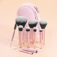 thumbnail image 3 of BloomBeauty Mini Makeup Brush Set for Beginners - 10PCS Essential Eyeshadow, Loose Powder & Face Brushes with Storage Bag - Soft Synthetic Bristles, 3 of 8