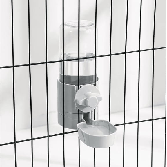 Automatic Pet Feeder Cage Hanging Bowl Water Bottle Food Container Dispenser For Puppy Cats Rabbit Birds Pet Feeding Product