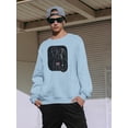 thumbnail image 2 of Couple Silhouettes Sweatshirt Men -Image by Shutterstock, Male 3X-Large, 2 of 4