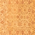 thumbnail image 1 of Ahgly Company Indoor Square Oriental Orange Traditional Area Rugs, 6' Square, 1 of 4