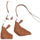 thumbnail image 5 of Bolso Lápiz Labial para Mujer Mini Croissant Cuero PU Fiesta Y, 5 of 9