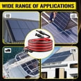 thumbnail image 7 of 12AWG Solar Extension Cable Kit, 20FT Red + 20FT Black Wire with Male and Female Connectors, 7 of 7