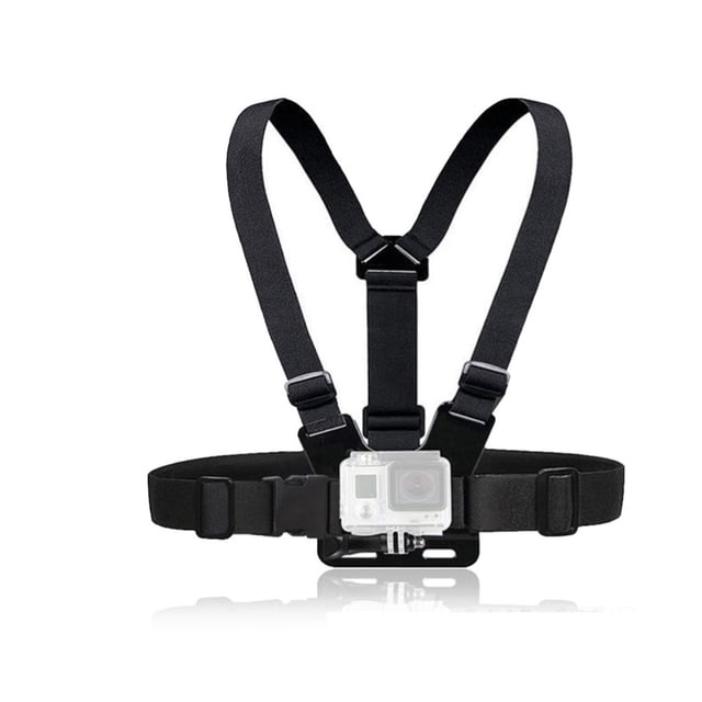 Methold Correa de pecho Correa de arnés Liberación rápida Antideslizante Resistente al desgaste Ligero Soporte para teléfono móvil Clip Accesorios de cámara y óptica