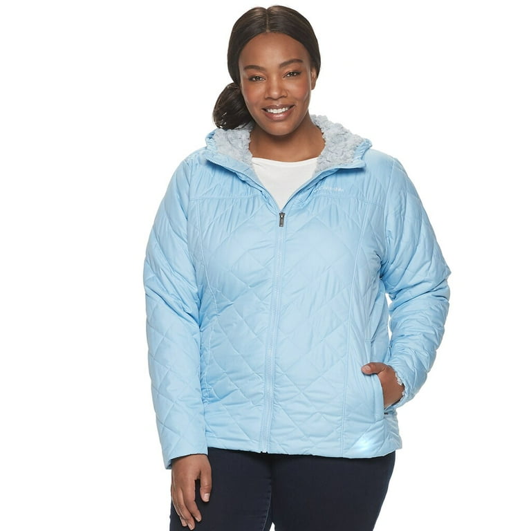 Columbia copper crest hooded jacket top