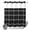 Black, variant on No Hook Shower Curtain, Grey Boho Shower Curtains for Bathroom with See Through Top Window, Vintage Ethnic Tribe Abstract Art Waterproof & Washable Bath Curtain Extra Long 72"x96"