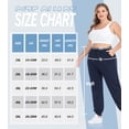thumbnail image 7 of Plus Size Sweatpants for Women Drawstring Jogger Pants Loose Fit Elastic Waist Workout Lounge Pants with Pockets,1X-5X, 7 of 7