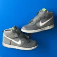 thumbnail image 2 of Nike Dunk High Sneaker Wolf Grey/White-Cool Grey - Sz:12 US 317982 045, 2 of 6