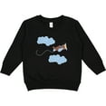 thumbnail image 2 of Inktastic Boys Airplane Pilot Toddler Sweatshirt, 2 of 4