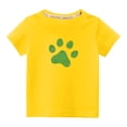 thumbnail image 1 of MeetoTime T-shirt en Coton pour Tout-Petits Garçons Filles Mignon Col Rond Imprimé Manches Courtes 3-10 Ans, 1 of 4