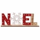 thumbnail image 1 of Regalos Papá Noel Muñeco de nieve de madera Adorno navideño Festival de Navidad Hogar Hogar, 1 of 1