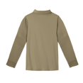 thumbnail image 6 of LTTVQM Toddler Girls Polo Uniform Shirts School Camel Long Sleeve Tops Casual Button Down Tshirts 2025 New Collared Golf Polo Shirt Comfy Clothing Camel 3-4 Years, 6 of 6