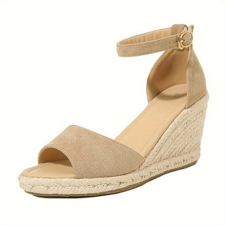 

Women s Slip On Soft Sole Comfy Shoes Lightweight Low-top Wedge Shoes