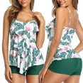 thumbnail image 2 of Xmyrz Tankinis Swimsuits For Women 2026 Two Piece Print Casual Hot Spring Loose Seperated Swimsuit Sets Swimwear Bikinis, 2 of 7