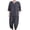 Dark Gray, variant on MuZeFu Men Sets 2 Piece Outfits Mens Shorts Mens Shirts Short Sleeve Men's Summer Fashion Casual Comfortable Cotton-Hemp Short Sleeve Shorts Suit