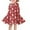 Cartoon Christmas Print, variant on FKELYI Size 7-8 Years Long Sleeve Dresses Novelty Cute Reindeer Round Neck Pleat Dress Comfortable Girls Swing Dress Long Sleeve,Christmas Gift