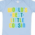 thumbnail image 4 of Inktastic Worlds Best Little Cousin Boys Baby Bodysuit, 4 of 5