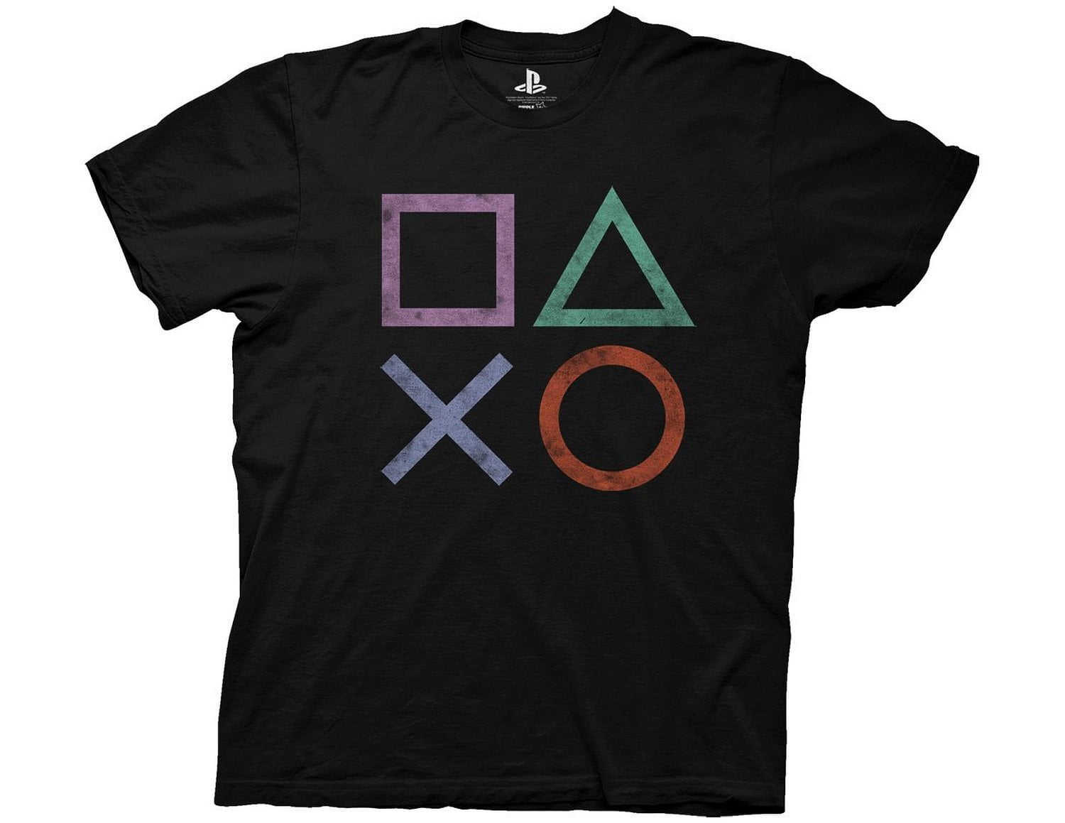 PlayStation - Playstation T-Shirt - Vintage Icons - Walmart.com ...