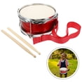 thumbnail image 4 of Quentinu 1 Set Percussion Instrument Children's Toy Snare Drum Toy Drumsticks Part, 4 of 7
