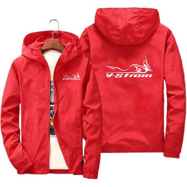 Chaqueta de hombre VStrom Nueva chaqueta de aviador cortavientos informal para hombre Chaqueta fina impermeable para exteriores de primavera y otoño para hombre