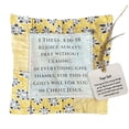 thumbnail image 2 of Prayer Quilt with Cross Inside, Pocket Prayer Quilt Squares with Wooden Cross Inside, Vintage Handmade Colorful Sew, Lightweight & Beautiful Gifts for Christians and Familiy, 2 of 6