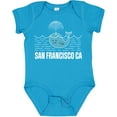 thumbnail image 3 of Inktastic San Francisco California Whale Watching Boys or Girls Baby Bodysuit, 3 of 5