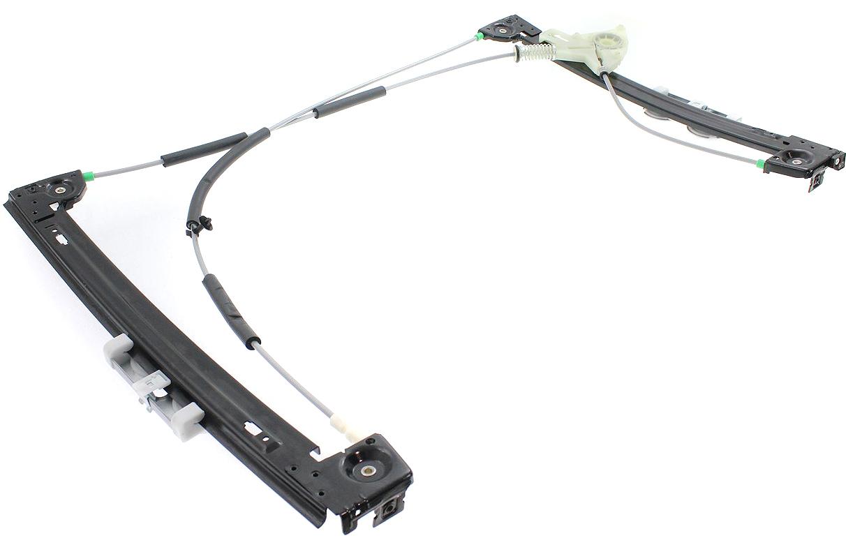 Window Regulator For 2005-2008 Mini Cooper Front, Left Driver Convertible Hatchback Power