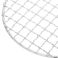 thumbnail image 3 of PENIKOKO Grill Net Round Cooking Grate Silver Metal For Outdoor Cooking 1Set, 3 of 8
