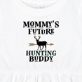 thumbnail image 4 of Inktastic Mommy Hunting Buddy Archery Girls Baby Dress, 4 of 5