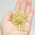 thumbnail image 4 of 100pcs Fishing Sinker Eyes Eyelets Bass Fishing Wire Eyes Sinker Screw Guides, 4 of 12