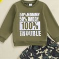 thumbnail image 4 of HFHAPW Baby Toddler Boy Clothes Fall Winter Outfit Letter Print Long Sleeve Sweatshirts Pants Set 6 9 12 18 24 Months 3T 4T 5T 6T 7T 8T 9T Boy Clothes(White,3-4 Y), 4 of 4