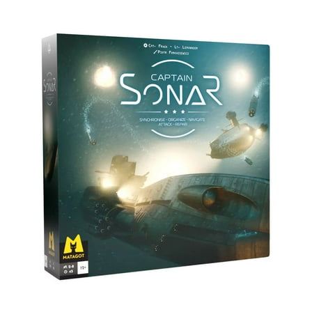 Matagot Games Captain Sonar Board Game ASM CPT101