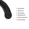 thumbnail image 4 of REGALWOVEN Nitrile Rubber Round Seal Strip, Long Hard Solid Rubber Weather Stripping for DIY Gasket 10mmx4m, 4 of 6