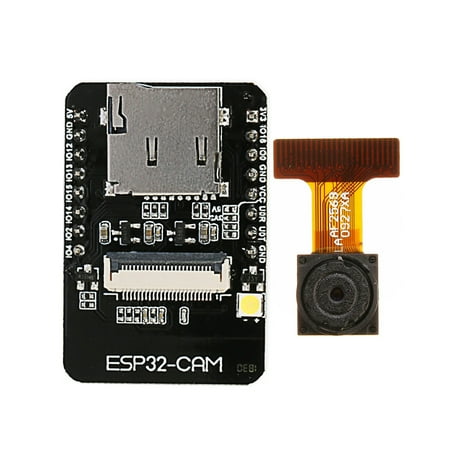 

Walmeck ESP32-CAM WiFi Module ESP32 Serial to WiFi ESP32 CAM Development Board with OV2640 Module